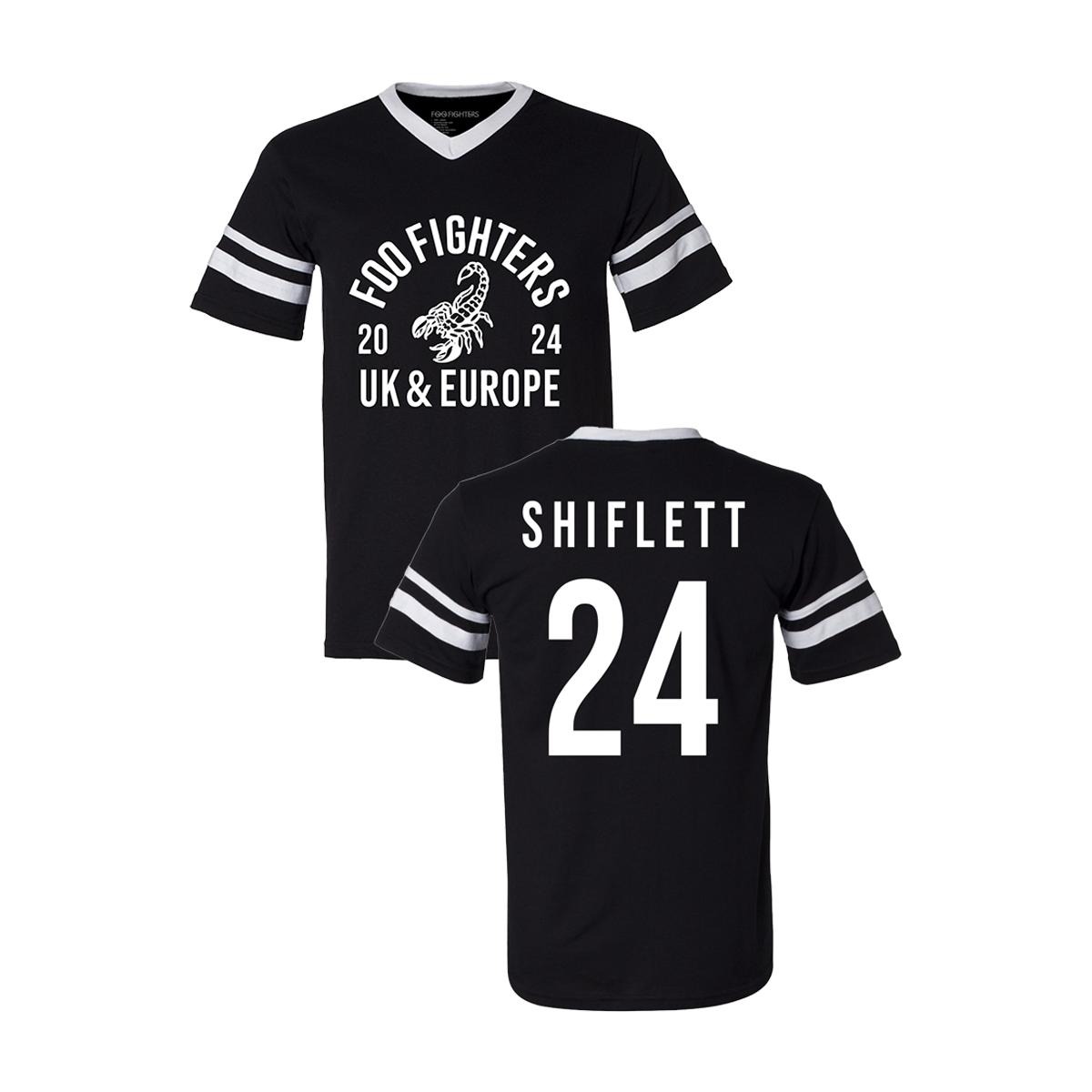 Foo Fighters 2024 UK Tour Tee - Shiflett