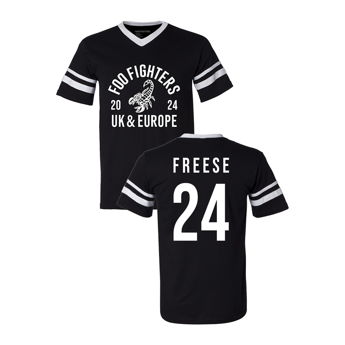 Foo Fighters 2024 UK Tour Tee - Freese