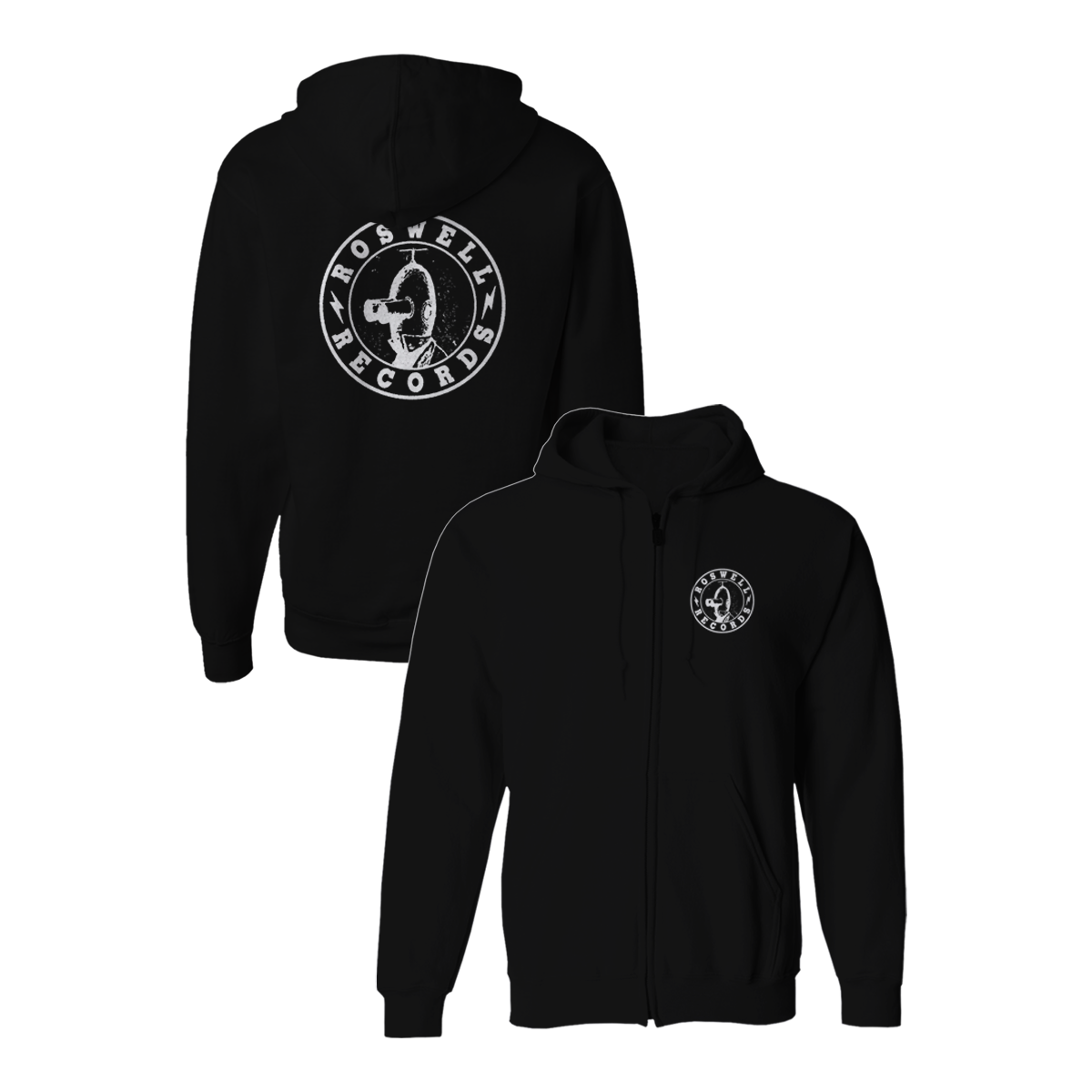 Roswell Records Hoodie-Foo Fighters UK Store