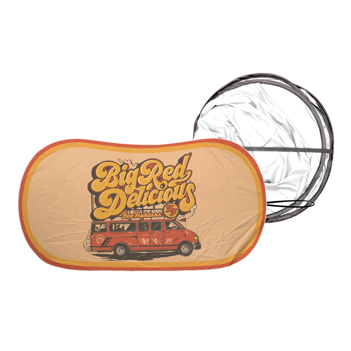 Big Red Delicious Car Shade-Foo Fighters UK Store