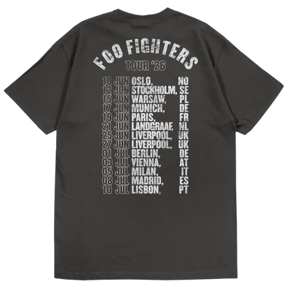 Rock N Roll Skeleton 2026 Tour Tee