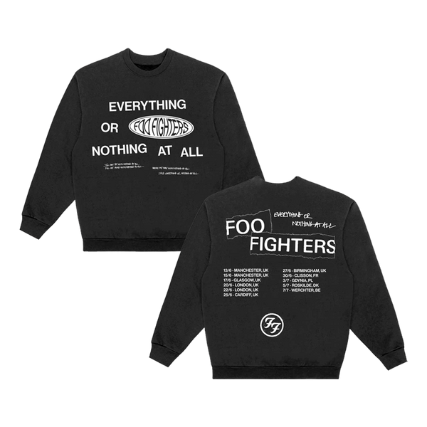 Foo fighters 2018 tour t shirt best sale