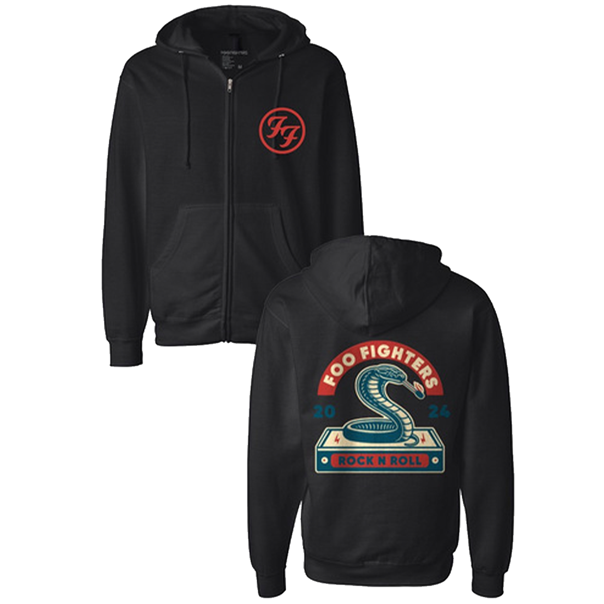 Foo Fighters Cobra Zip Hoody