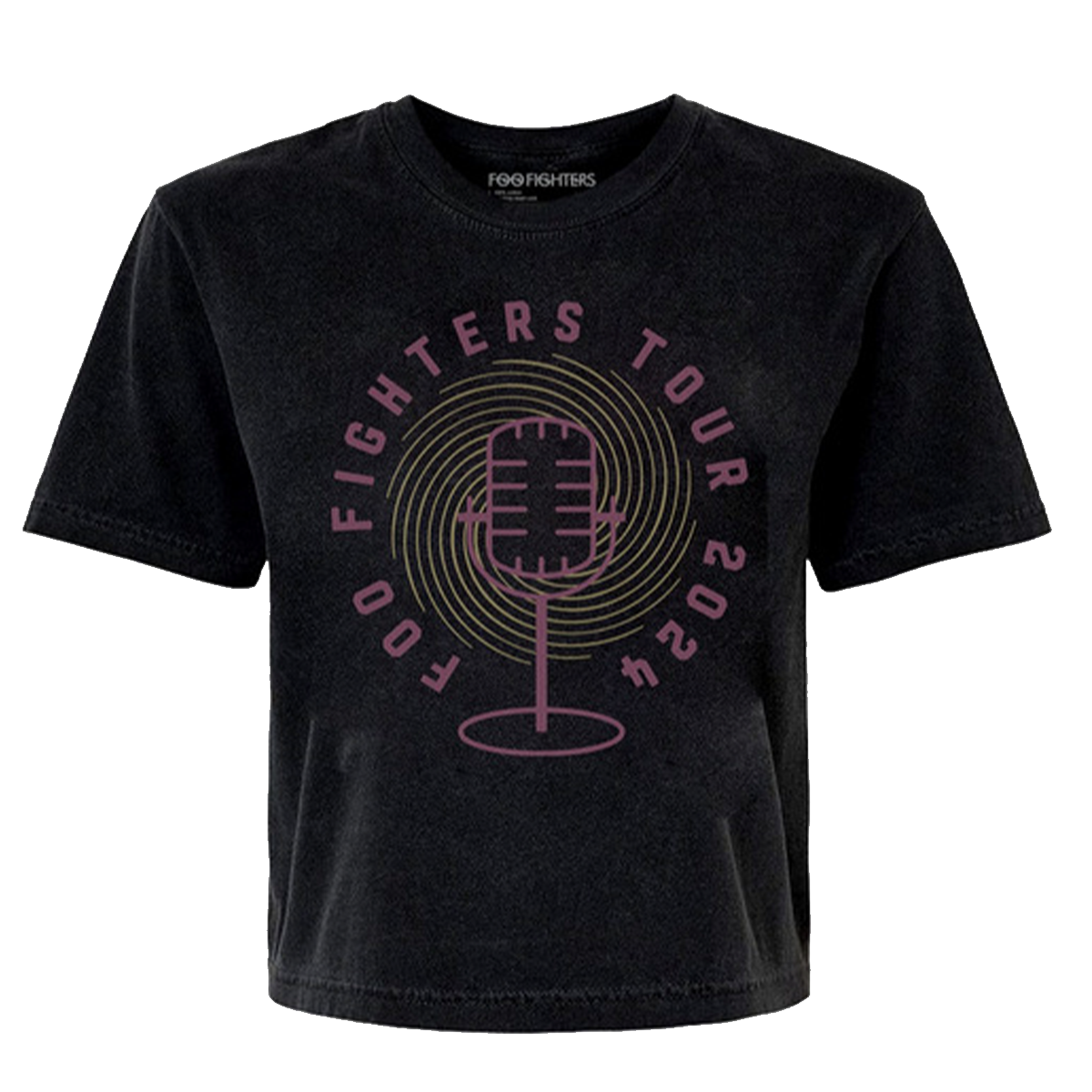 Microphone Crop Tee