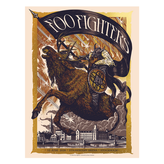 Stockholm 12th June Event Poster - Foil Print