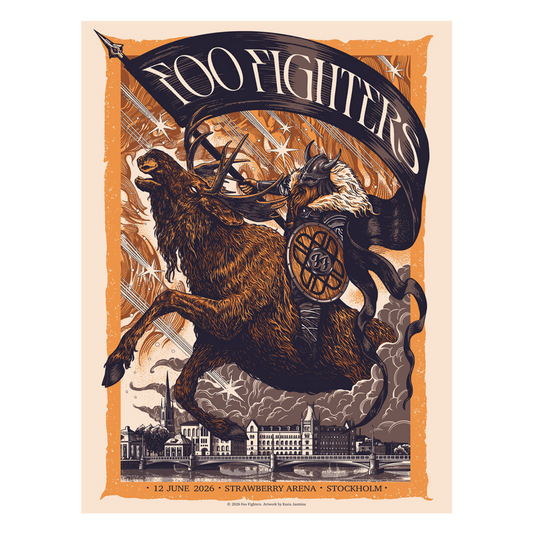 Stockholm 12th June Event Poster - Regular Print