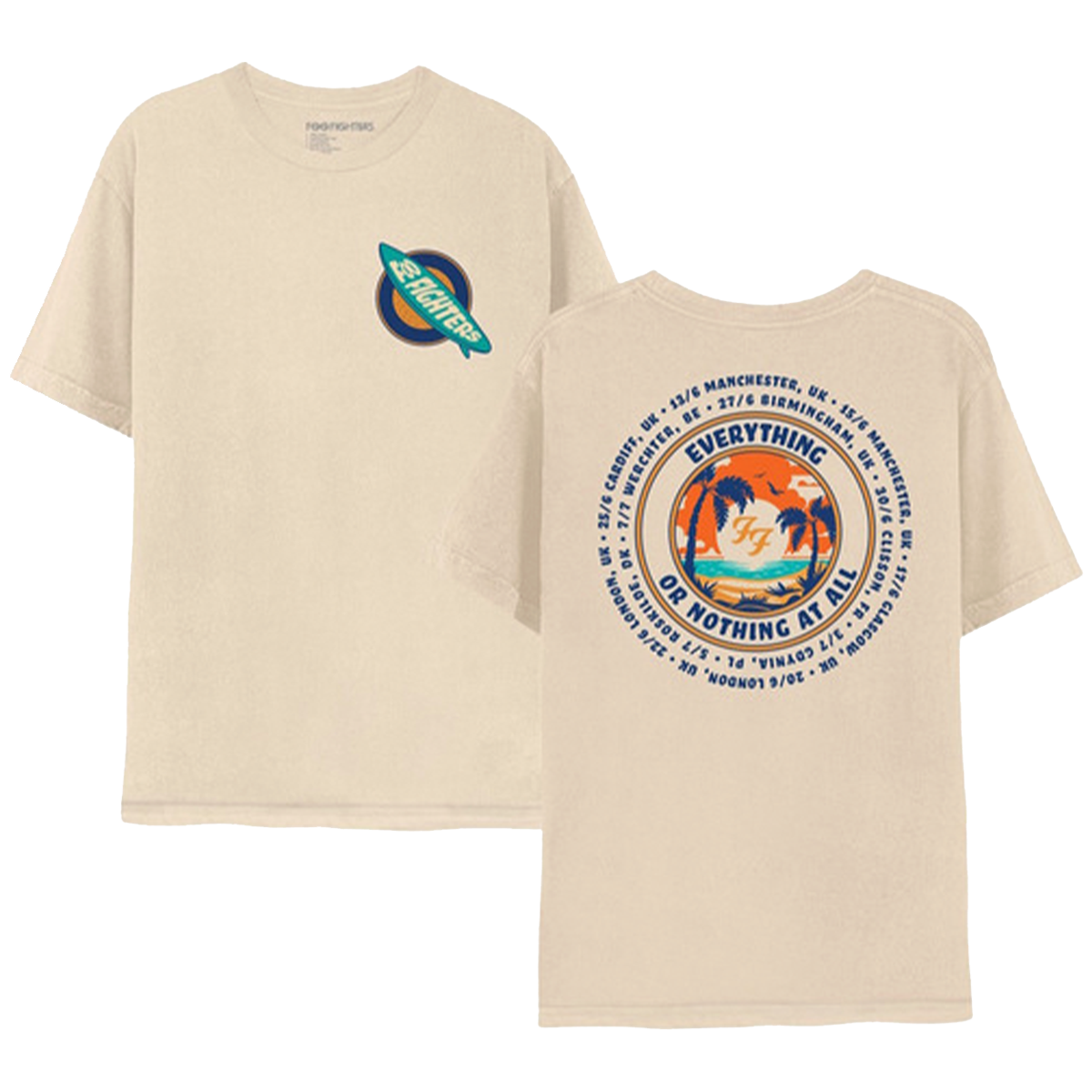 Surfboard Tour 2024 Tee