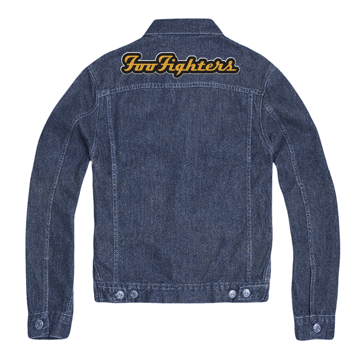 Patch Denim Jacket-Foo Fighters UK Store