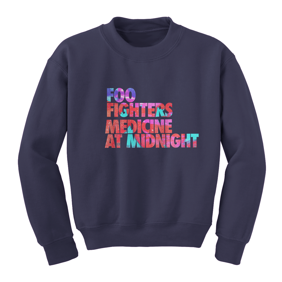 Stacked Album Crewneck Sweatshirt-Foo Fighters UK Store